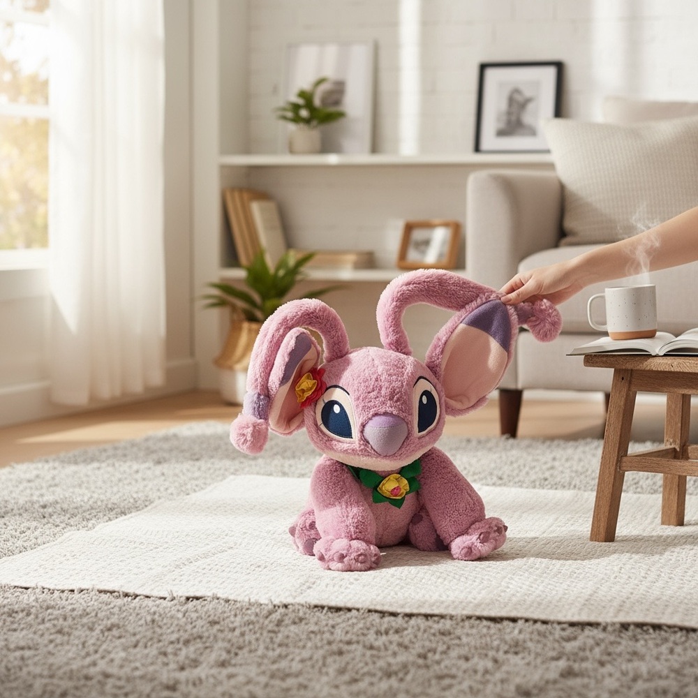 Disney Heavenly Soft Angel Medium Plush Toy, LILO & Stitch